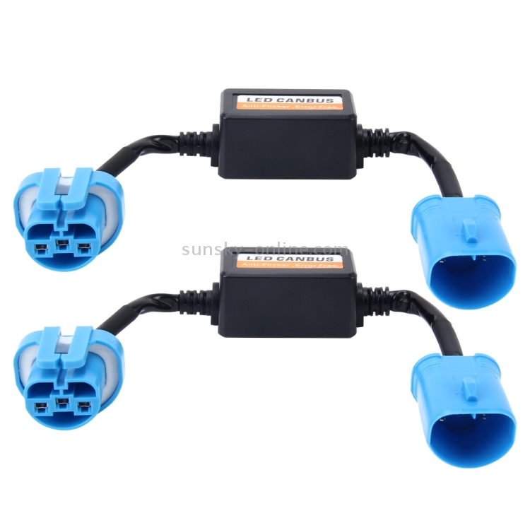 2 PCS 9004/9007 Car Auto LED Headlight Canbus Warning Error-free Decoder  Adapter for DC 9-36V/20W-40W