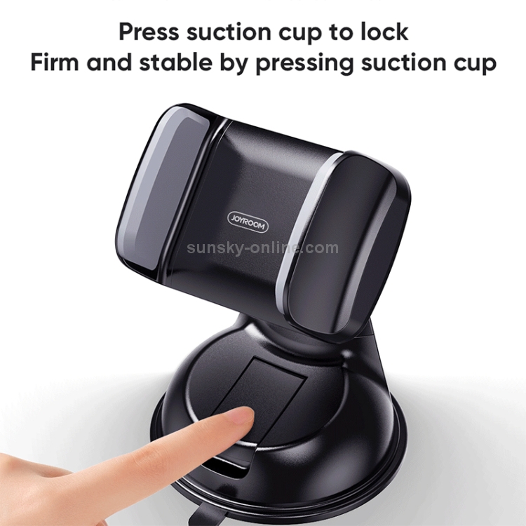 JOYROOM JR-OK1 Car Single Pull Silicone Suction Cup Phone Holder (White Blue) JOYROOM JR-OK1 Car Single Pull Silicone Suction Cup Phone Holder (White Blue)