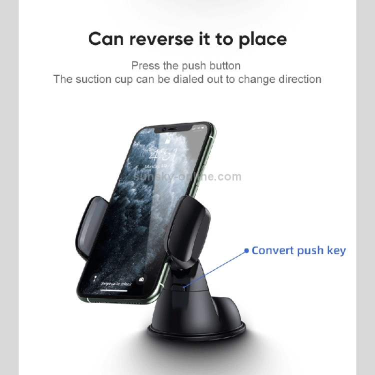 JOYROOM JR-OK1 Car Single Pull Silicone Suction Cup Phone Holder (White Blue) JOYROOM JR-OK1 Car Single Pull Silicone Suction Cup Phone Holder (White Blue)
