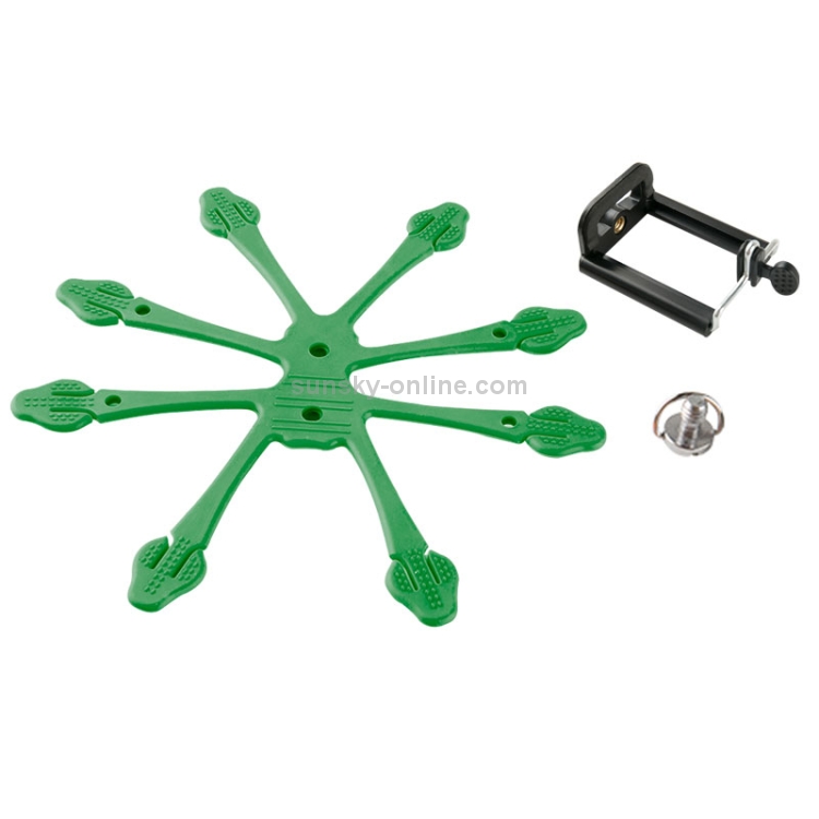 JS-G01 Car Multipurpose Bracket Octopus Mount Holder Cell Phone Holder (Green) JS-G01 Car Multipurpose Bracket Octopus Mount Holder Cell Phone Holder (Green)