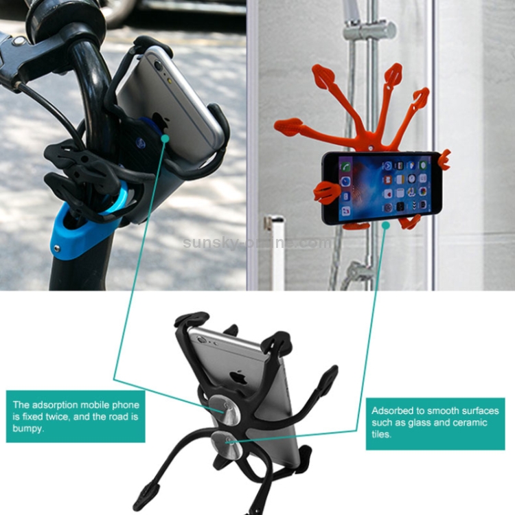 JS-G01 Car Multipurpose Bracket Octopus Mount Holder Cell Phone Holder (Green) JS-G01 Car Multipurpose Bracket Octopus Mount Holder Cell Phone Holder (Green)