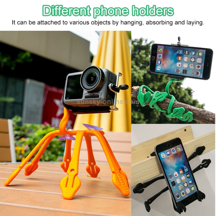 JS-G01 Car Multipurpose Bracket Octopus Mount Holder Cell Phone Holder (Green) JS-G01 Car Multipurpose Bracket Octopus Mount Holder Cell Phone Holder (Green)
