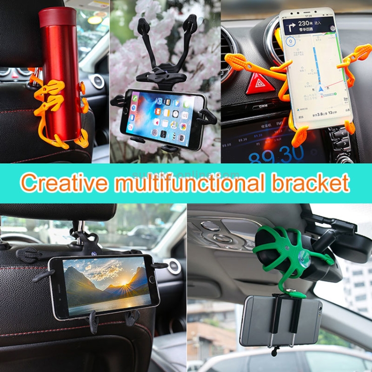 JS-G01 Car Multipurpose Bracket Octopus Mount Holder Cell Phone Holder (Green) JS-G01 Car Multipurpose Bracket Octopus Mount Holder Cell Phone Holder (Green)
