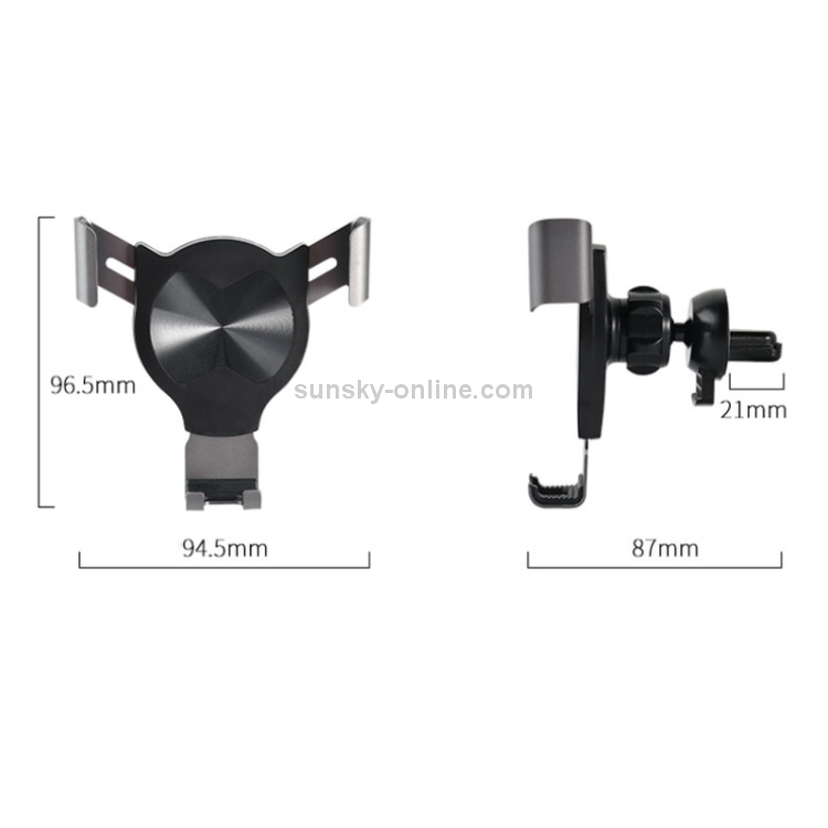 JT-G36 Universal Car Air Vent Mount Phone Holder (Black) JT-G36 Universal Car Air Vent Mount Phone Holder (Black)