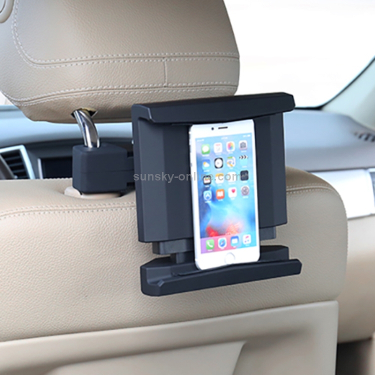 JT-G05 360 Degree Rotating Rear Seat Car Tablets Holder (Black) JT-G05 360 Degree Rotating Rear Seat Car Tablets Holder (Black)