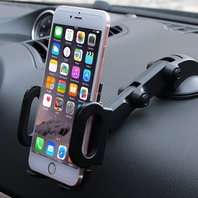 SHUNWEI SD-1121B Car Auto Multi-functional Adjustable Arm Double Layer PU Base Phone Mount Holder For Smartphones and GPS Length between 48mm and 109mm SHUNWEI SD-1121B Car Auto Multi-functional Adjustable Arm Double Layer PU Base Phone Mount Holder For Smartphones and GPS Length between 48mm and 109mm