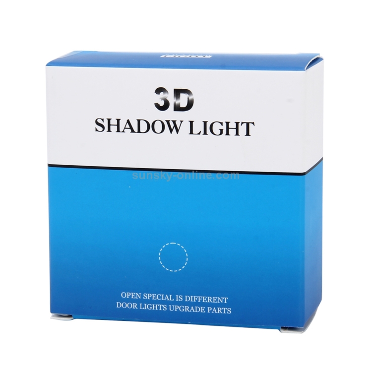 2 PCS LED Autotür Willkommenslogo Automarke 3D Shadow Light für BMW