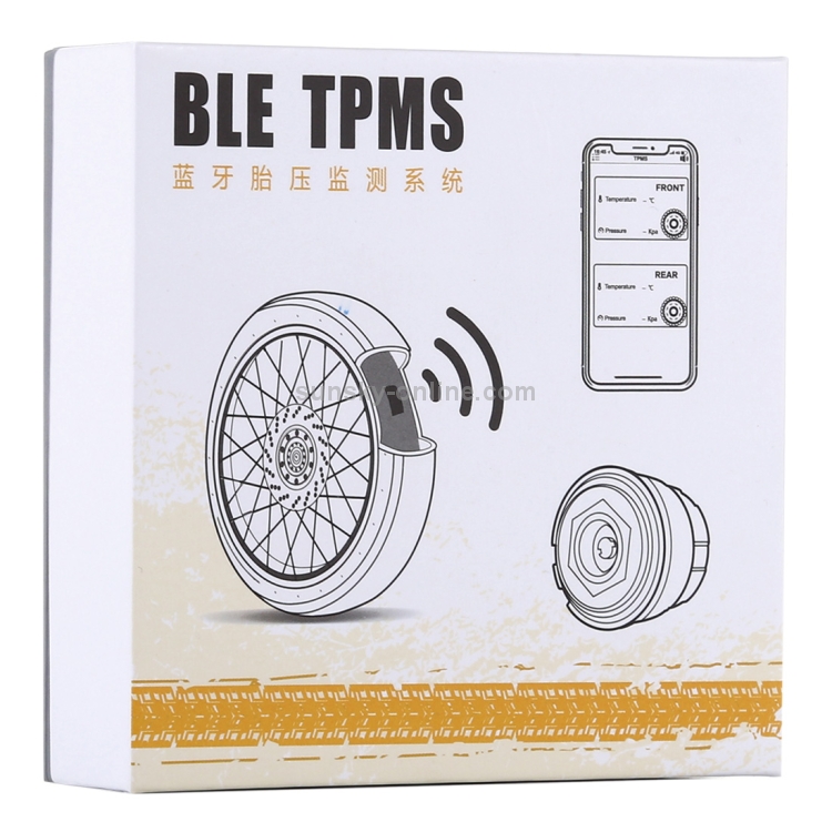 Système externe de détection de pression de surveillance de pression des  pneus de voiture Bluetooth 4.0 TPMS