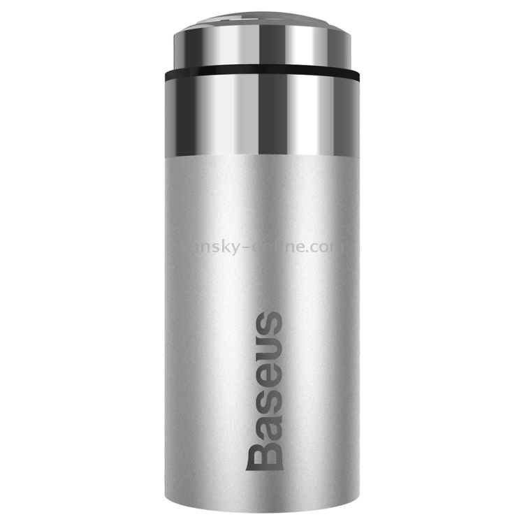 Baseus CarQ Series Dual USB Car Charger for Smartphones, Tablets and Other Devices(Silver) Baseus CarQ Series Dual USB Car Charger for Smartphones, Tablets and Other Devices(Silver)