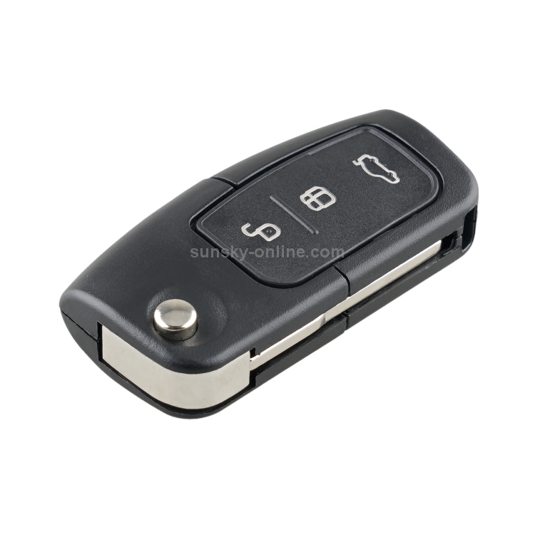 3 Button 433Mhz 63 Chip Remote Key Fob For Ford Focus C-Max S-Max