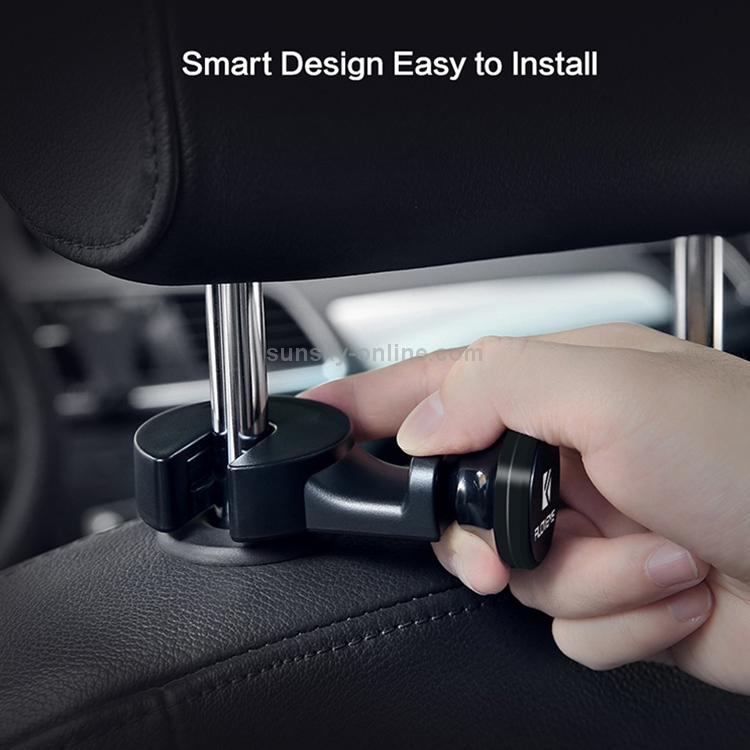 FLOVEME Universal Car Back Seat Hanger Hook Mobile Phone Magnetic Holder FLOVEME Universal Car Back Seat Hanger Hook Mobile Phone Magnetic Holder