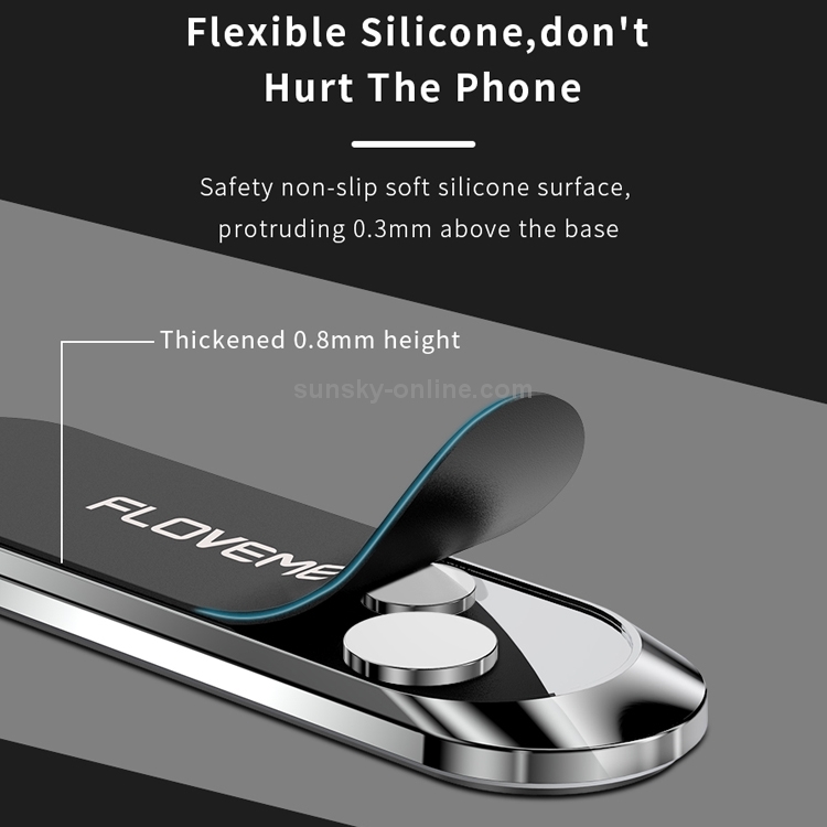 FLOVEME Universal Car Long Shape Magnetic Bracket FLOVEME Universal Car Long Shape Magnetic Bracket