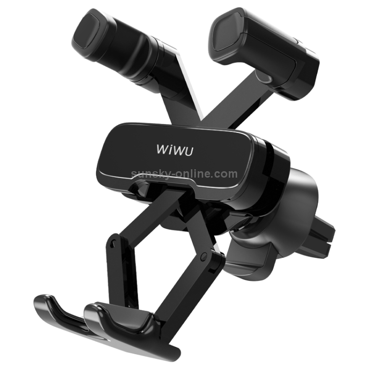 WIWU Exquisite Series PL300 Car Air Outlet Rotatable Gravity Linkage Mobile Phone Bracket for 4-6 inch Mobile Phones WIWU Exquisite Series PL300 Car Air Outlet Rotatable Gravity Linkage Mobile Phone Bracket for 4-6 inch Mobile Phones
