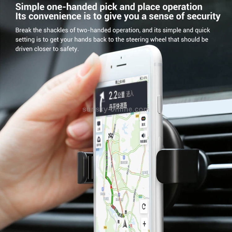 Original Xiaomi Youpin CARFOOK Gravity Car Mount Phone Holder(Black) Original Xiaomi Youpin CARFOOK Gravity Car Mount Phone Holder(Black)