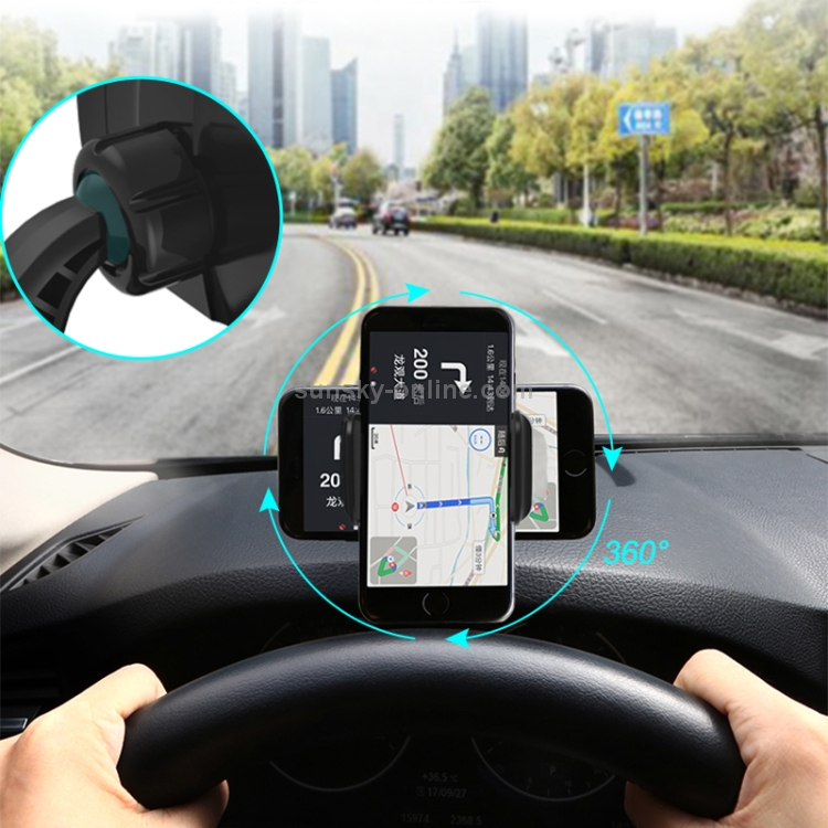 Multi-functional Vehicle Navigation Frame Dashboard Car Mount Phone Holder(Black) Multi-functional Vehicle Navigation Frame Dashboard Car Mount Phone Holder(Black)