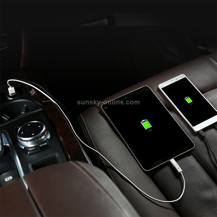 Original Xiaomi CC05ZM 18W Dual USB Ports Car Charger with LED Indicator Light Original Xiaomi CC05ZM 18W Dual USB Ports Car Charger with LED Indicator Light