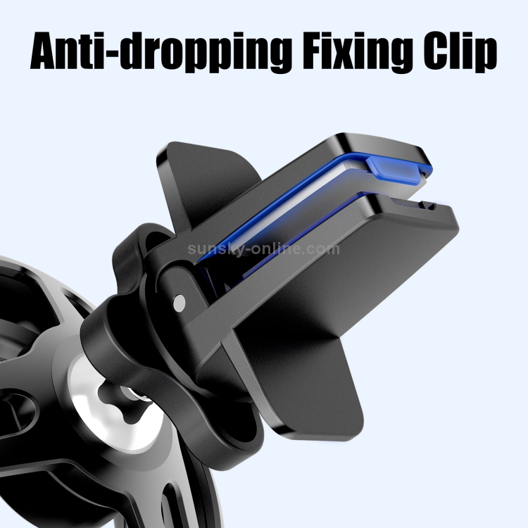R-JUST CZ02 Clamp Nozzle Type Air Outlet Vehicle Magnetic Bracket(Grey) R-JUST CZ02 Clamp Nozzle Type Air Outlet Vehicle Magnetic Bracket(Grey)