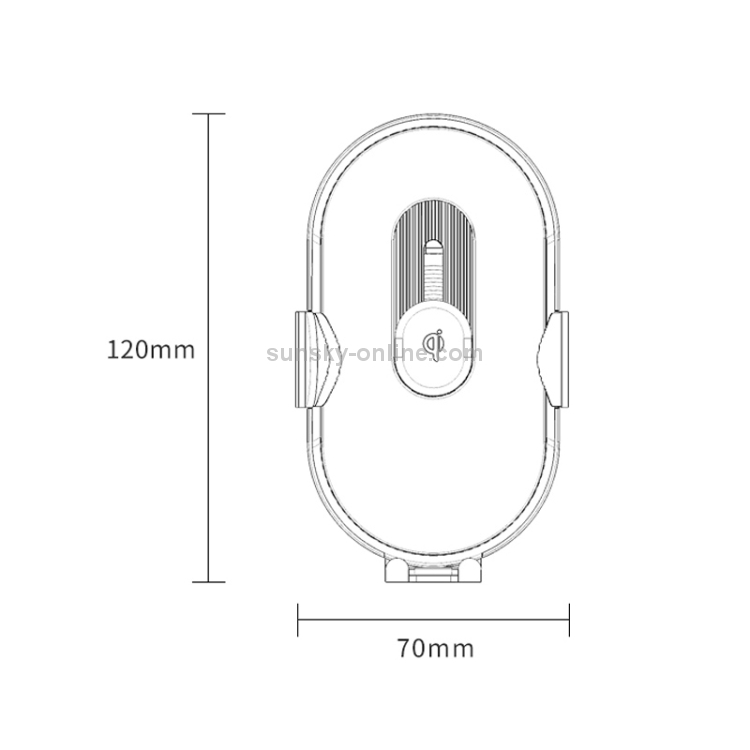 HAMTOD C21 15W Smart Scan Car Wireless Charger HAMTOD C21 15W Smart Scan Car Wireless Charger