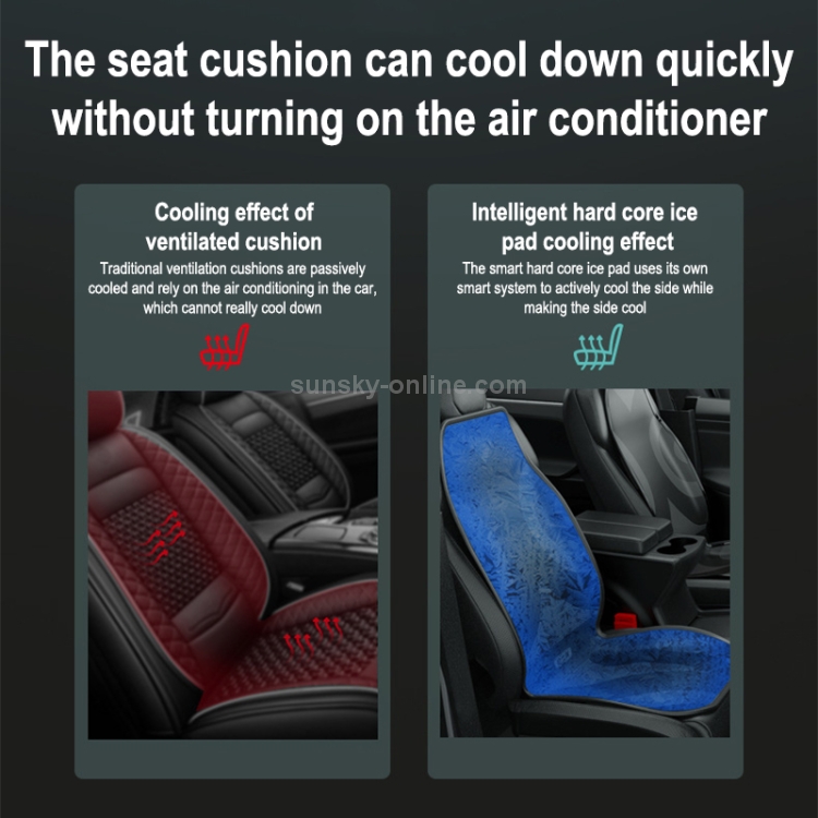 Schnelles Kühlauto Smart integriertes Sitzkissen