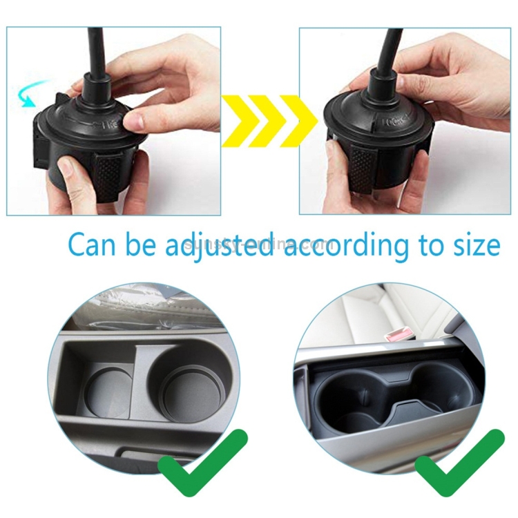 Universal Car Cup Long Hose Mobile Phone Holder (Black) Universal Car Cup Long Hose Mobile Phone Holder (Black)