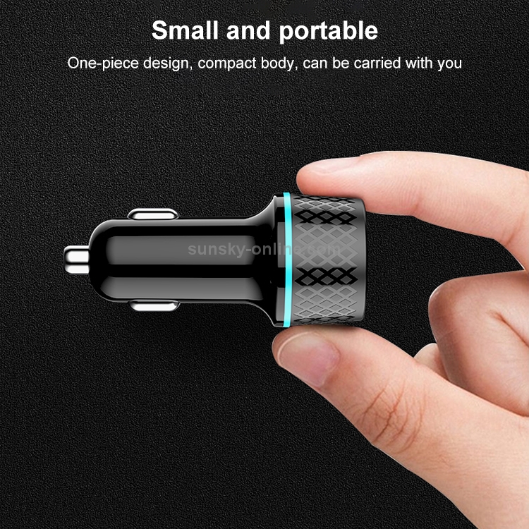 ACC-189 PD 20W + QC3.0 42.5W Dual Ports Fast Charging Car Charger (Black) ACC-189 PD 20W + QC3.0 42.5W Dual Ports Fast Charging Car Charger (Black)