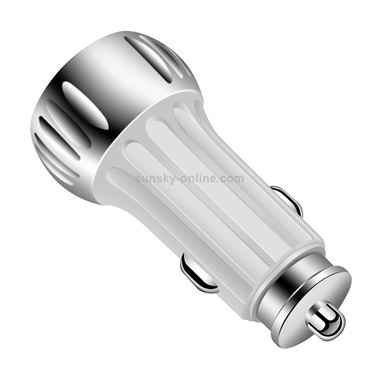 ACC-310 PD 20W + QC3.0 38W Dual Ports Fast Charging Car Charger (White) ACC-310 PD 20W + QC3.0 38W Dual Ports Fast Charging Car Charger (White)