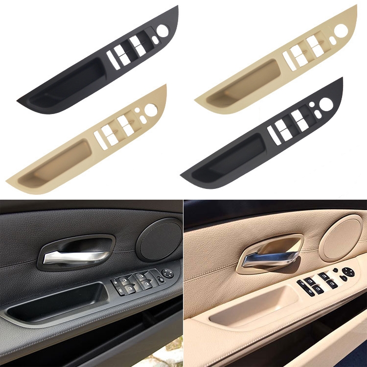Door Card BMW E60 E61 Trim Panel Covering Front Left N/S Leather Brown Door Card BMW E60 E61 Trim Panel Covering Front Left N/S Leather Brown