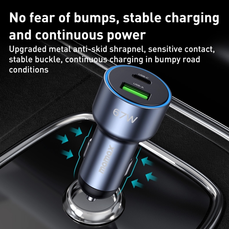 Yesido Y55 avec chargeur de voiture à double port Type-C/USB-C QC3.0 +