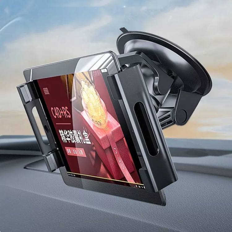 Ventouse en Silicone pour tableau de bord de voiture, support rotatif à  quatre griffes pour tablette (