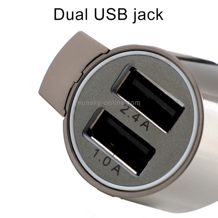 Car Multi-functional Dual USB Charger Adapter PD Fast Charger with Safety Hammer Car Multi-functional Dual USB Charger Adapter PD Fast Charger with Safety Hammer