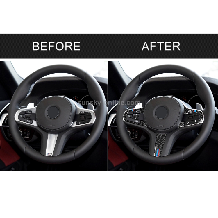 Autocollant décoratif de boutons de volant de voiture pour BMW E70 X5  2008-2013, conduite gauche et droite universelle (noir)