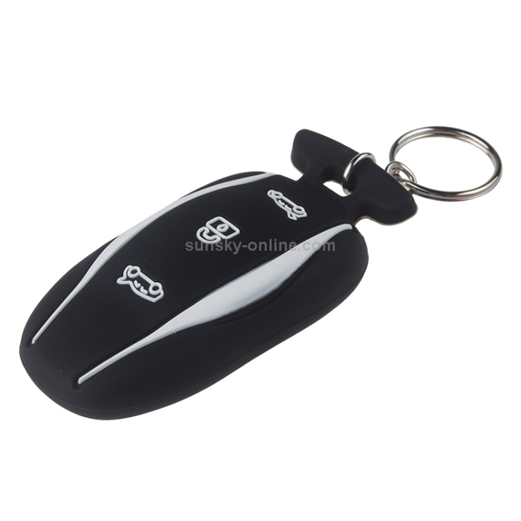 Porte-clés de voiture pour Tesla Model Y 3 Carte Porte-clés Étui