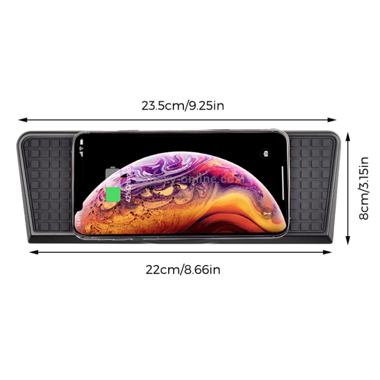 Car Qi Standard Wireless Charger 10W Quick Charging for BMW X3 / X4 2014-2017, Left Driving Car Qi Standard Wireless Charger 10W Quick Charging for BMW X3 / X4 2014-2017, Left Driving