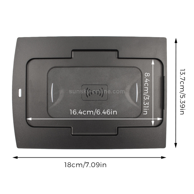 Car Qi Standard Wireless Charger 10W Quick Charging for Honda 10th Generation Accord 2018-2021, Left Driving Car Qi Standard Wireless Charger 10W Quick Charging for Honda 10th Generation Accord 2018-2021, Left Driving