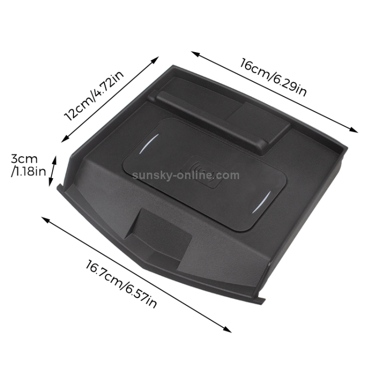 Car Qi Standard Wireless Charger 10W Quick Charging for Cadillac ATS XTS 2014-2019, Left Driving Car Qi Standard Wireless Charger 10W Quick Charging for Cadillac ATS XTS 2014-2019, Left Driving