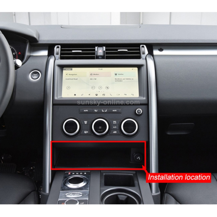 Car Qi Standard Wireless Charger 10W Quick Charging for Land Rover Discovery 5 2017-2020, Left Driving Car Qi Standard Wireless Charger 10W Quick Charging for Land Rover Discovery 5 2017-2020, Left Driving