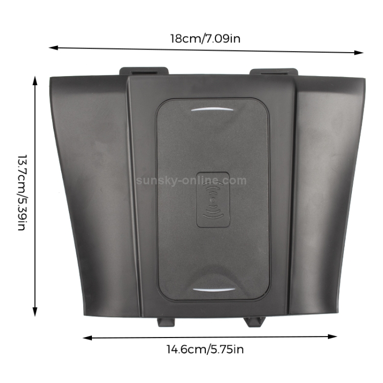 Car Qi Standard Wireless Charger 10W Quick Charging for Mazda CX4 2016-2019, Left Driving Car Qi Standard Wireless Charger 10W Quick Charging for Mazda CX4 2016-2019, Left Driving