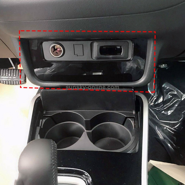 Car Qi Standard Wireless Charger 10W Quick Charging for Mitsubishi Outlander 2015-2021, Left Driving Car Qi Standard Wireless Charger 10W Quick Charging for Mitsubishi Outlander 2015-2021, Left Driving