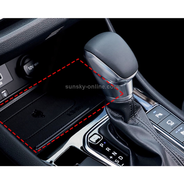 Car Qi Standard Wireless Charger 10W Quick Charging for Hyundai IONIQ 2016-2019, Left Driving Car Qi Standard Wireless Charger 10W Quick Charging for Hyundai IONIQ 2016-2019, Left Driving