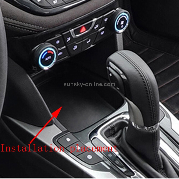 Car Qi Standard Wireless Charger 10W Quick Charging for Chevrolet Malibu 2016-2019, Left Driving Car Qi Standard Wireless Charger 10W Quick Charging for Chevrolet Malibu 2016-2019, Left Driving