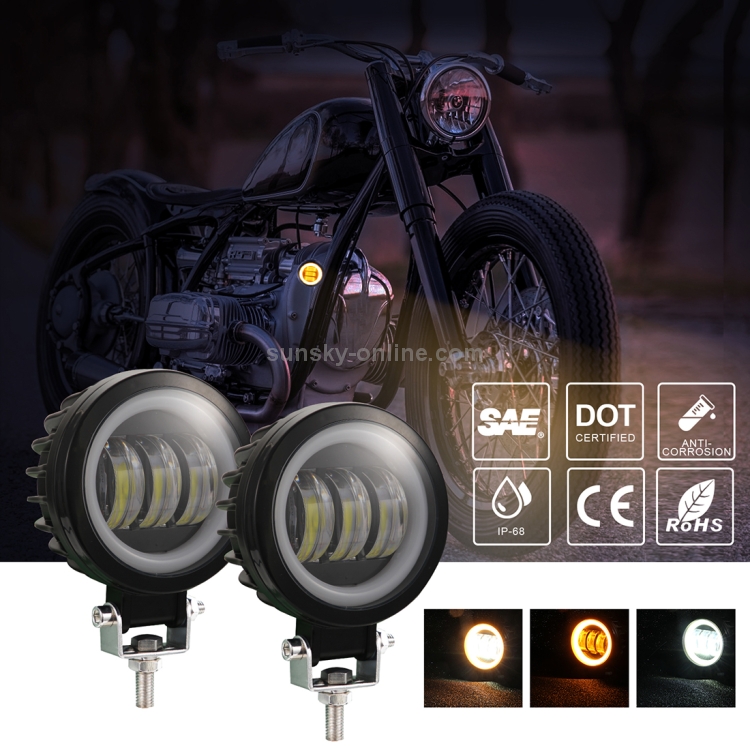  4 Pièces LED Lumière de Projecteur de Voiture pour