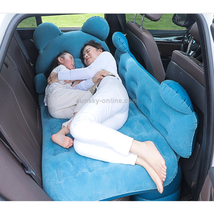 Voiture Voyage Gonflable Matelas Air gris Lit Camping Universel SUV Siège  Arrière Canapé Clair