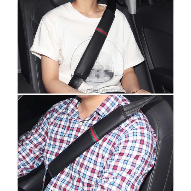 1 paio di cinture di sicurezza per auto, imbottiture per le spalle,  imbottiture di protezione per le spalle della cintura di sicurezza per auto,  stile: sezione lunga