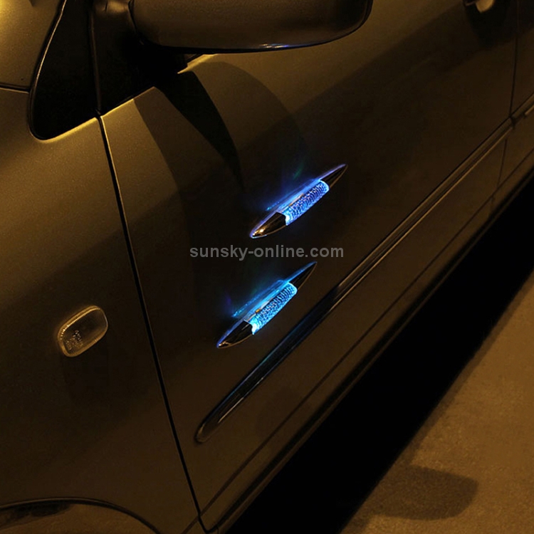 Auto Tür Dekoration Willkommen Licht Streifen Strobe Blinkende