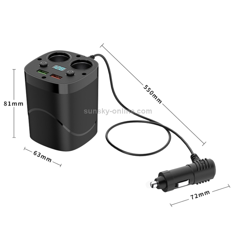 Truck Trolley 24V Cup Holder Style Dual USB Multifunctional Charger Dual Cigarette Lighter Charger Truck Trolley 24V Cup Holder Style Dual USB Multifunctional Charger Dual Cigarette Lighter Charger