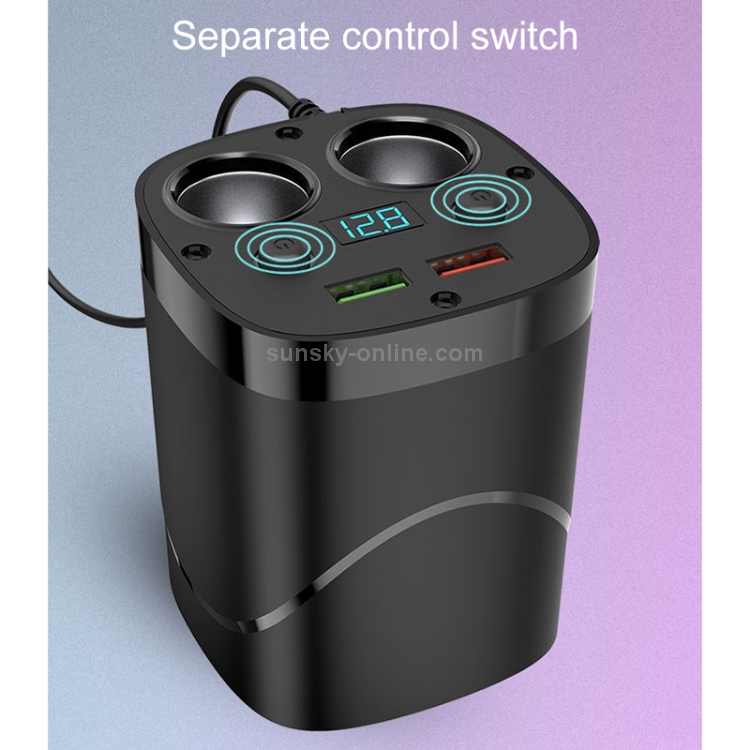 Truck Trolley 24V Cup Holder Style Dual USB Multifunctional Charger Dual Cigarette Lighter Charger Truck Trolley 24V Cup Holder Style Dual USB Multifunctional Charger Dual Cigarette Lighter Charger
