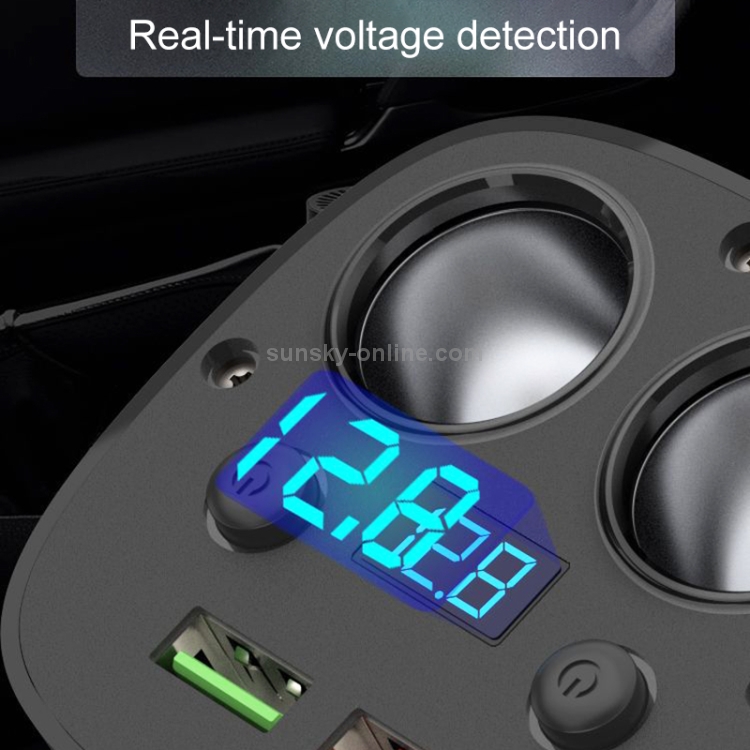 Truck Trolley 24V Cup Holder Style Dual USB Multifunctional Charger Dual Cigarette Lighter Charger Truck Trolley 24V Cup Holder Style Dual USB Multifunctional Charger Dual Cigarette Lighter Charger