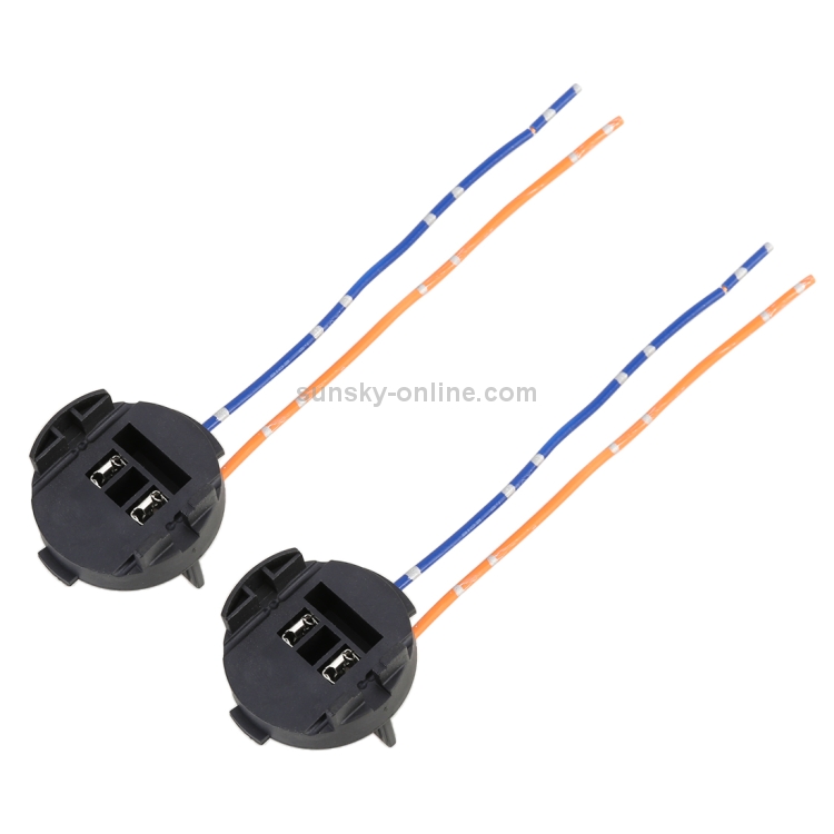 2Set H7 LED Bulbs Retainer Holder Fit For Nissan Kia Sorento Hyundai Sonata New
