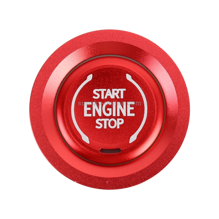 Clé de bouton de démarrage de moteur de voiture anneau