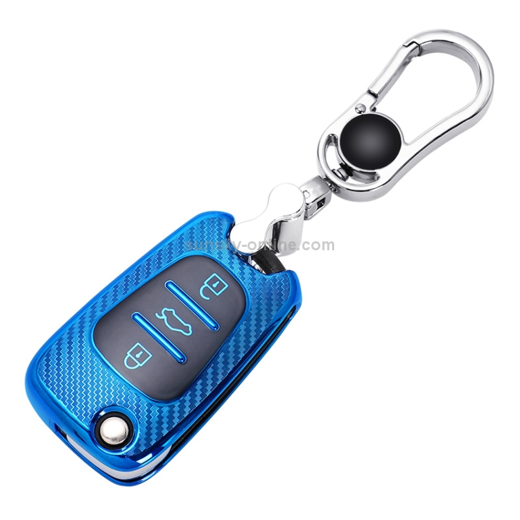 Für KIA Klapp 3-Knopf Auto Auto TPU Schlüssel Schutzhülle